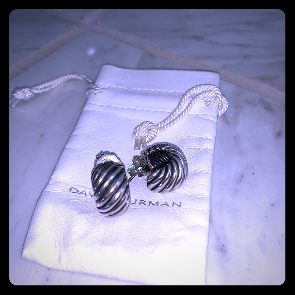 David Yurman Sterling Silver Earrings